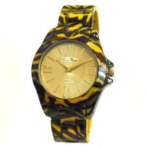 Designer Leopard Tiger Print Watch